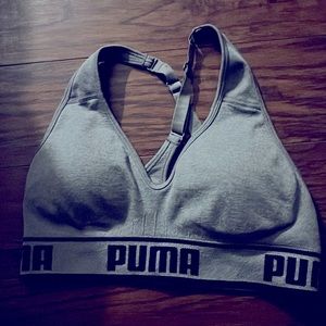 Item-bra   Brand-PUMA   Colour-grey with black logo